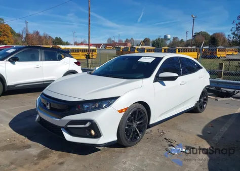 2020 Honda Civic Sport из США, поврежденный, VIN SHHFK7H49LU213392